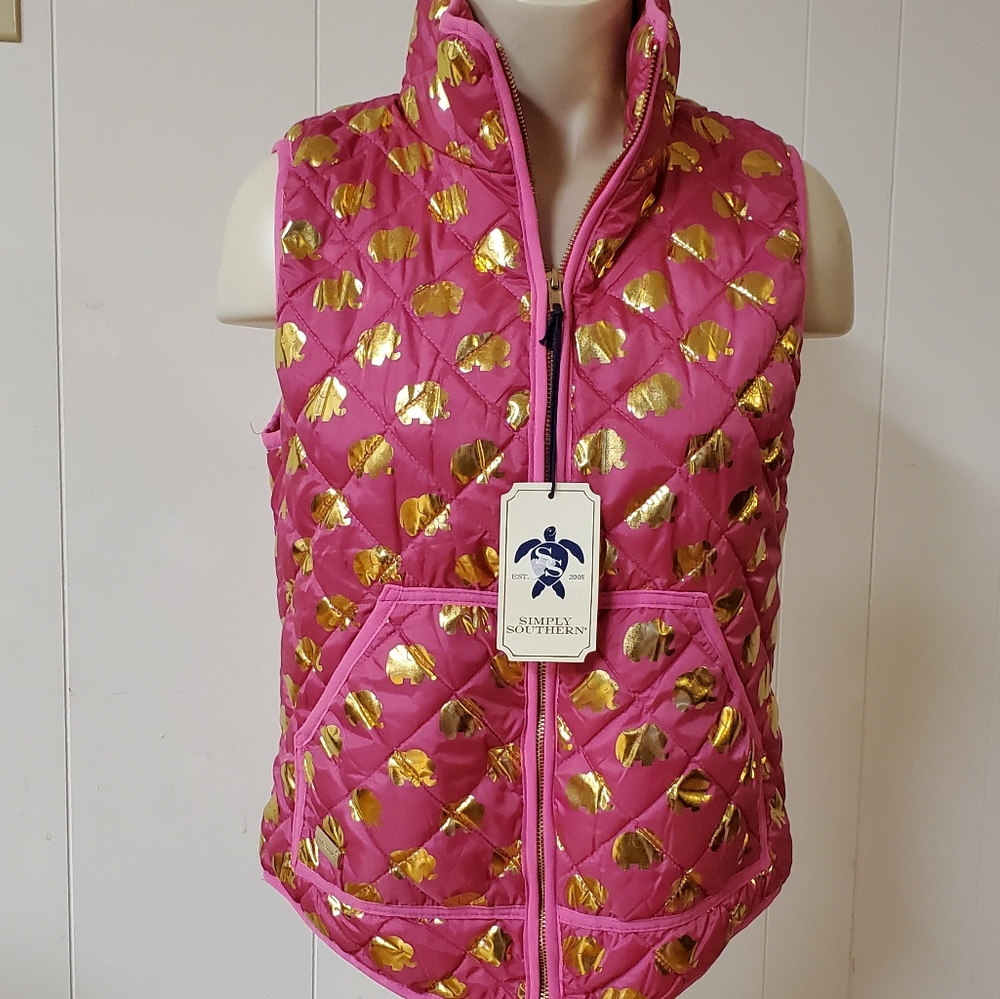 Nwt Simply Southern womens vest sz. S